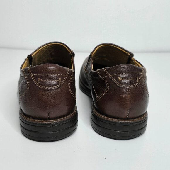 Florsheim Men\'s Roane Shoes 8.5 D Moc Toe Slip on Brown Leather Dress Casual main image 4